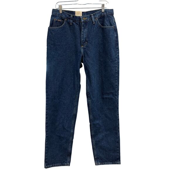 Y2K retro dark wash mom jeans, high waisted, size 12, NWT - Picture 1 of 9